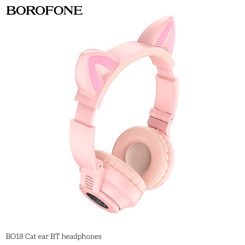 BOROFONE BO18 cat-ear wireless headphones Bluetooth 5.0 NZ 5